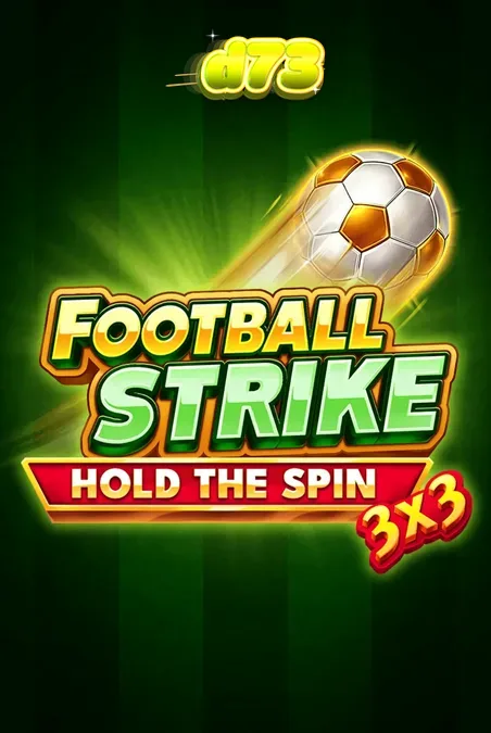 Tampilan antarmuka slot 3x3 Football Strike dengan elemen sepak bola dan simbol klasik