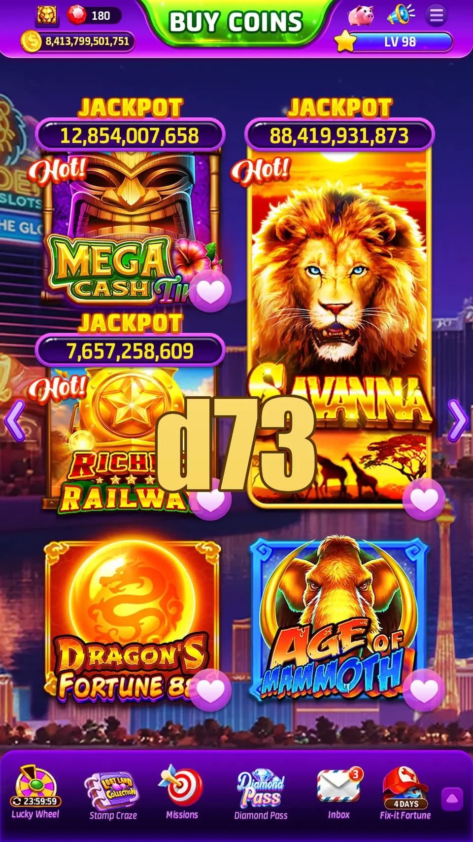 d73 Masuk